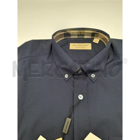 burberry camicia uomo manica corta